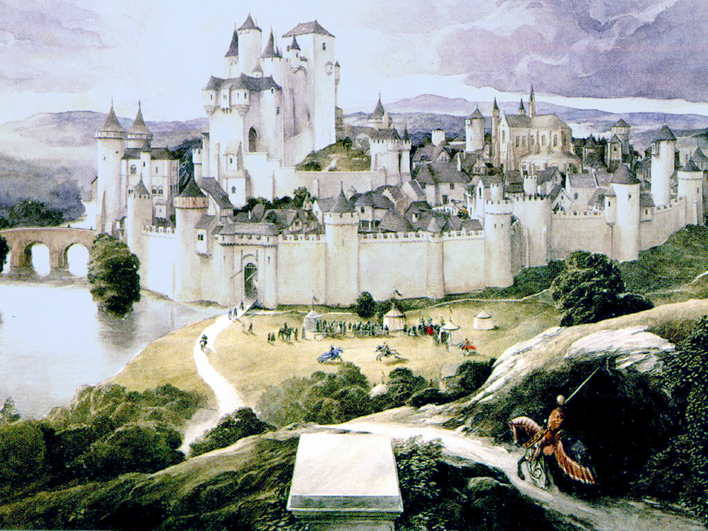 How to write about King Arthur, Camelot, Excalibur and Merlin. Feel chivalrous.