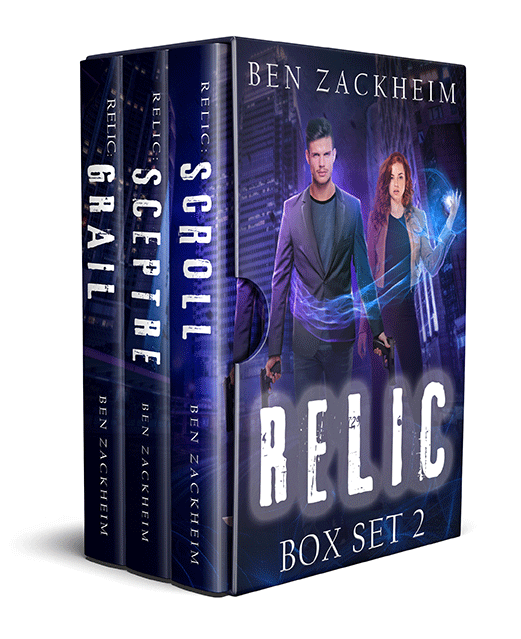 Picture of the Relic Box Set 2 Supernatural Thriller eBook series on Amazon